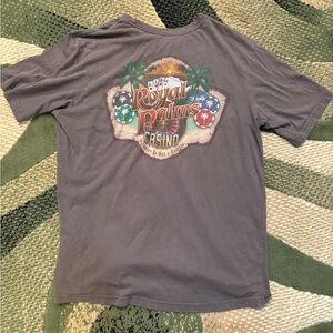 Breakwater “Royal Palms Casino” graphic tee LARGE